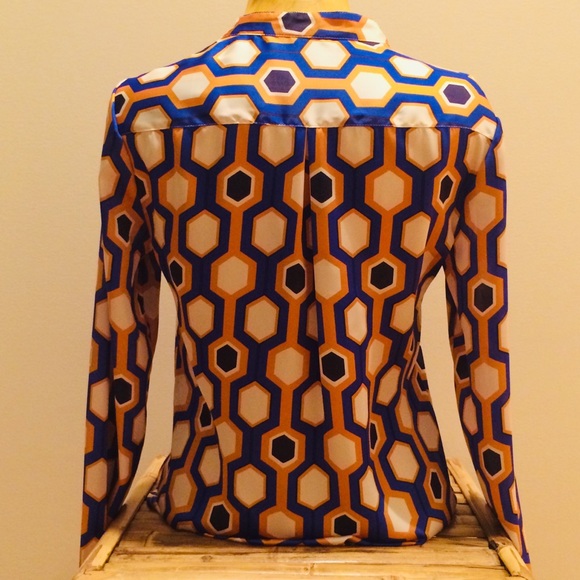 THE LIMITED Geo Blouse - XS - Picture 6 of 11